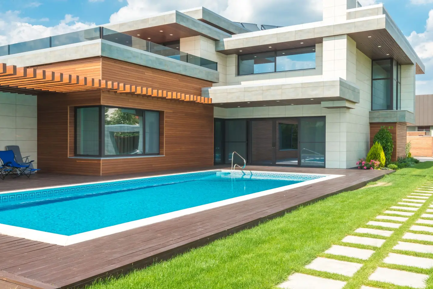 Swimming pool built in Clareville, NSW